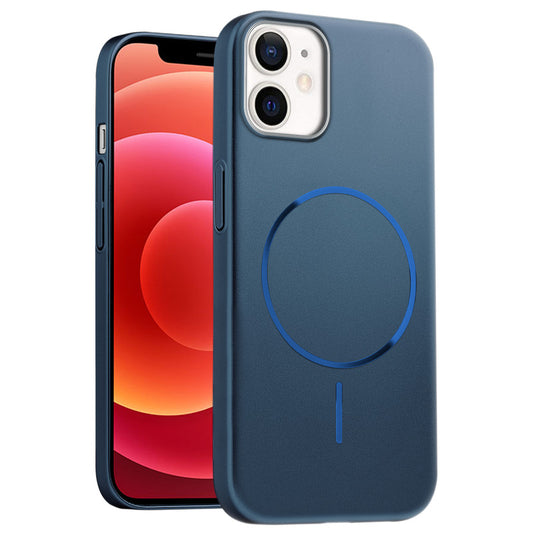 Slim Hard Shell Back Case for Apple iPhone 12 , Shiny Finish with Built in MagSafe Support