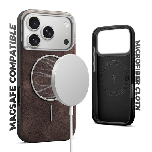 Luxury Leather MagSafe Case for Apple iPhone 17 Pro