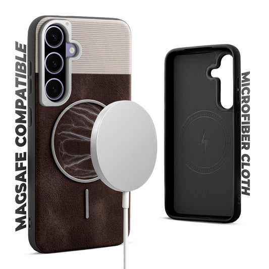 Luxury Leather MagSafe Case for Samsung A36 5G