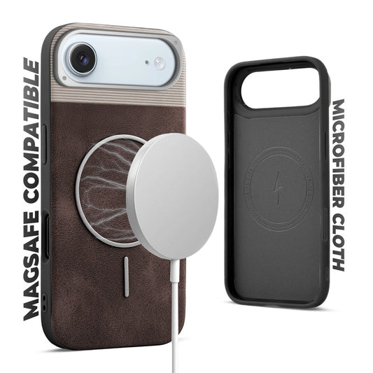 Luxury Leather MagSafe Case for Apple iPhone 17 Air