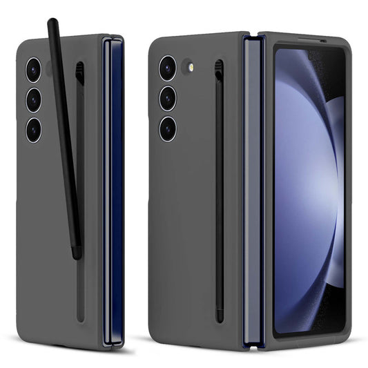 Handy Cover for Samsung Z Fold 5 with Integrated Pen Holder and Screen Friendly Stylus Pen