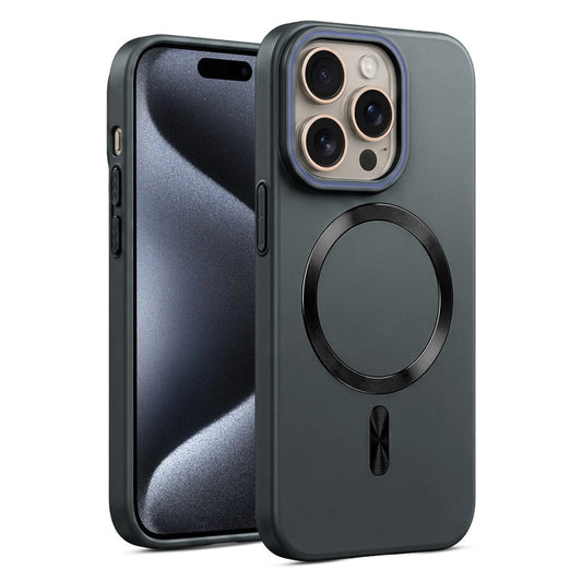 Hard Back Magnetic Case for Apple iPhone 15 Pro Max with Wireless Charging Support