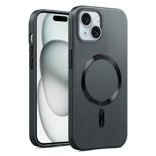 Hard Back Magnetic Case for Apple iPhone 15 with Wireless Charging Support