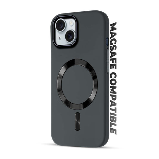 Hard Back Magnetic Case for Apple iPhone 15 with Wireless Charging Support