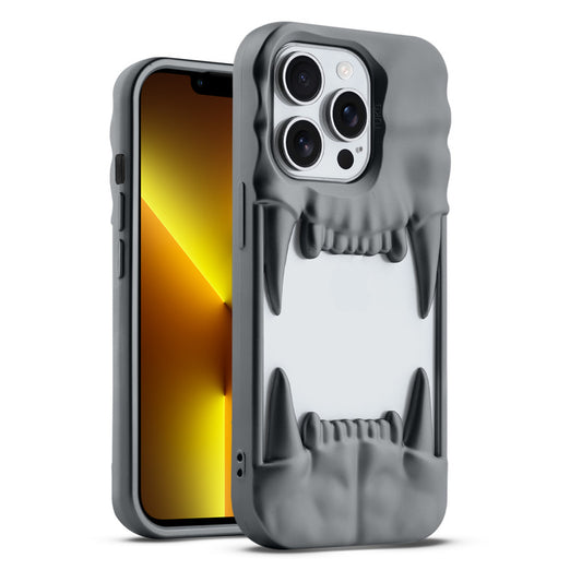 3D Tiger Fang Back Case for Apple iPhone 13 Pro Max, A Wild and Fearless Vibe