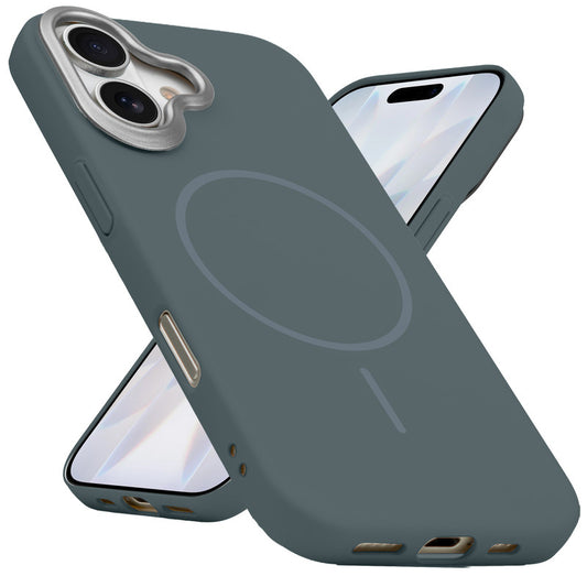 Fusion Metal Camera Ring Hard Shell Case for Apple iPhone 17