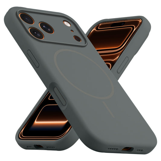 MagSafe Compatible Liquid Silicone Case For Apple iPhone 17 Pro Max With Camera Protection