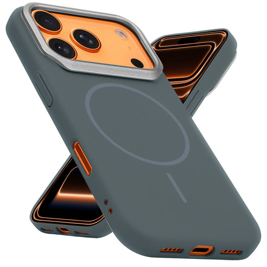 Fusion Metal Camera Ring Hard Shell Case for Apple iPhone 17 Pro