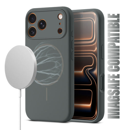 MagSafe Compatible Liquid Silicone Case For Apple iPhone 17 Pro Max With Camera Protection