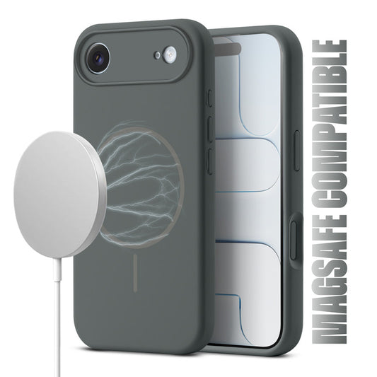MagSafe Compatible Liquid Silicone Case For Apple iPhone 17 Air With Camera Protection