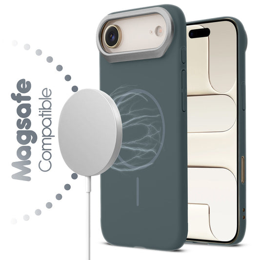 Fusion Metal Camera Ring Hard Shell Case for Apple iPhone 17 Air