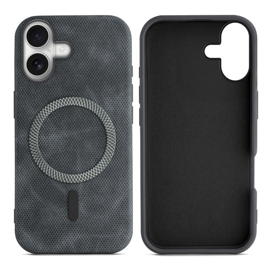 Rugged Vintage Look Back Case For Apple iPhone 16 Plus With Magnetic Charging Compatible with MagSafe