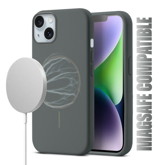 MagSafe Compatible Liquid Silicone Case For Apple iPhone 14 Plus