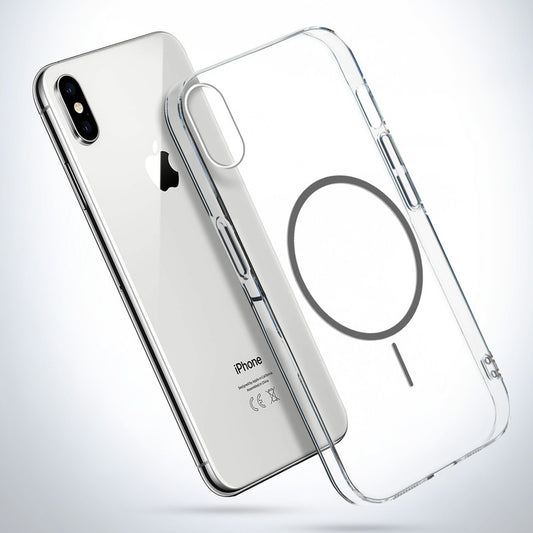 Crystal Clear Anti-Yellowing Magsafe Case For Apple iPhone X