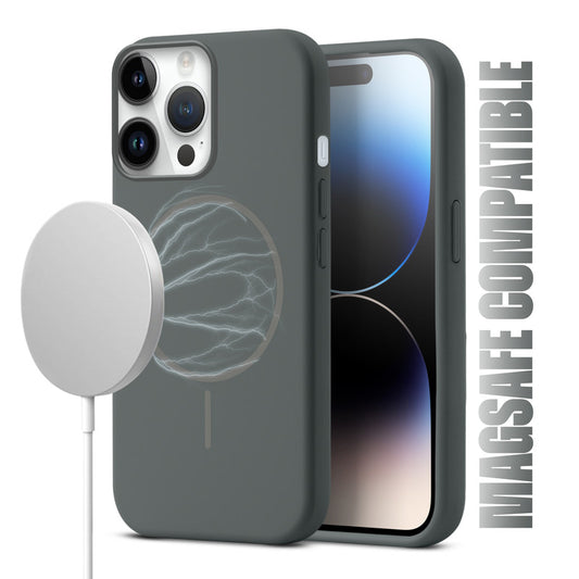 MagSafe Compatible Liquid Silicone Case For Apple iPhone 14 Pro