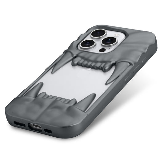3D Tiger Fang Back Case for Apple iPhone 16 Pro, A Wild and Fearless Vibe