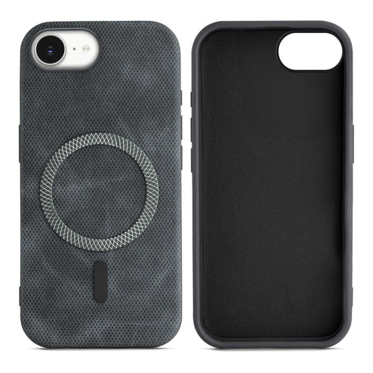 Rugged Vintage Look Back Case For Apple iPhone 16e With Magnetic Charging Compatible with MagSafe