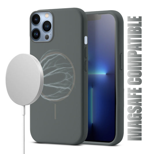 MagSafe Compatible Liquid Silicone Case For Apple iPhone 13 Pro