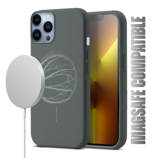 MagSafe Compatible Liquid Silicone Case For Apple iphone 13 Pro Max