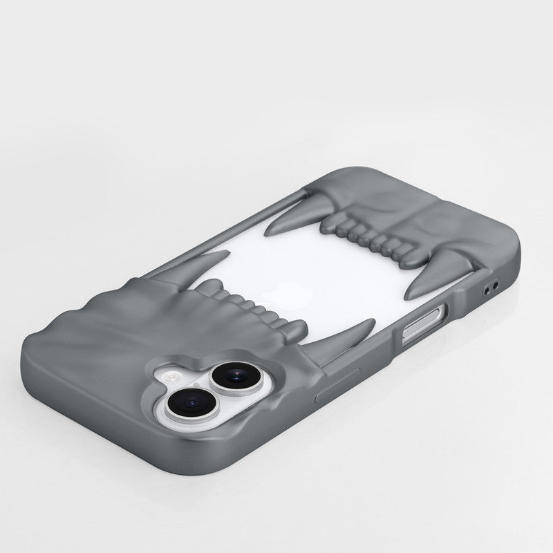 3D Tiger Fang Back Case for Apple iPhone 16 Plus, A Wild and Fearless Vibe