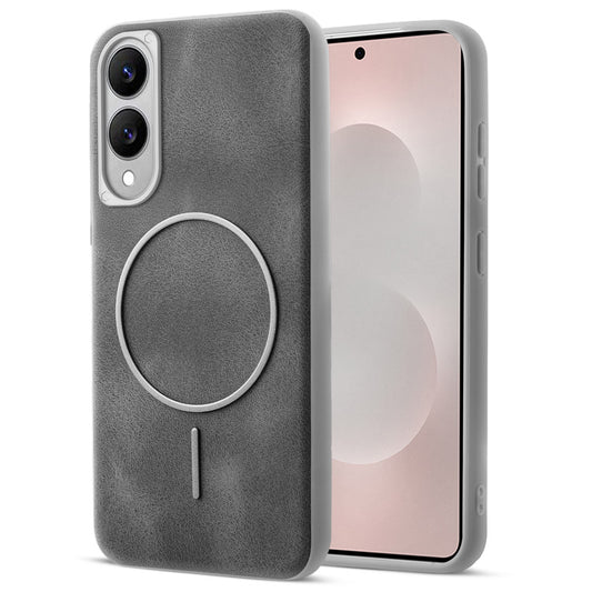 Elite PU Leather Case for Samsung S25 Edge 5G , Hard Shell with Soft Inner Fabric & MagSafe Support