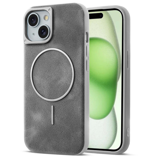 Elite PU Leather MagSafe Case for Apple iPhone 15 Plus