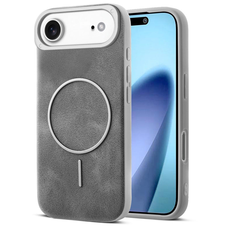 Elite PU Leather Wireless Charging Support Case for Apple iPhone 17 Air