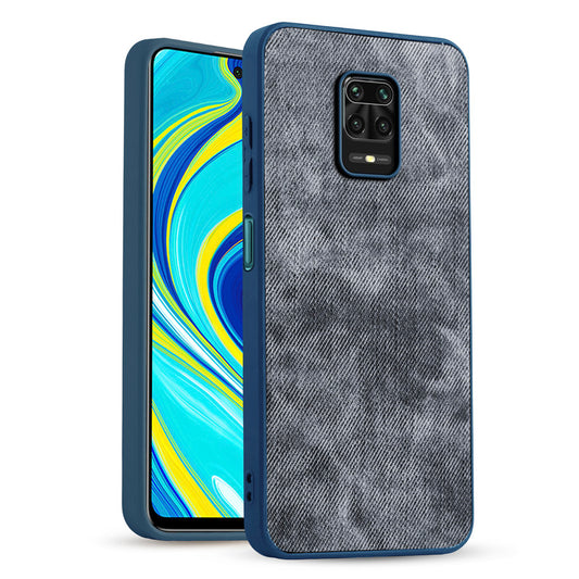 Classic Denim Finish Back Case for Redmi Note 9 Pro