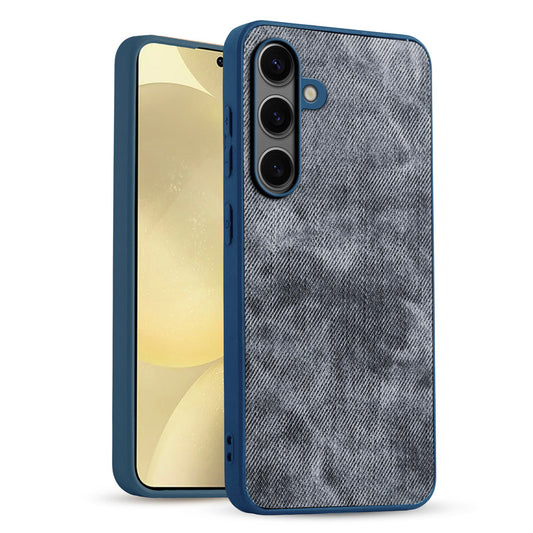 Classic Denim Finish Back Case for Samsung S25 5G