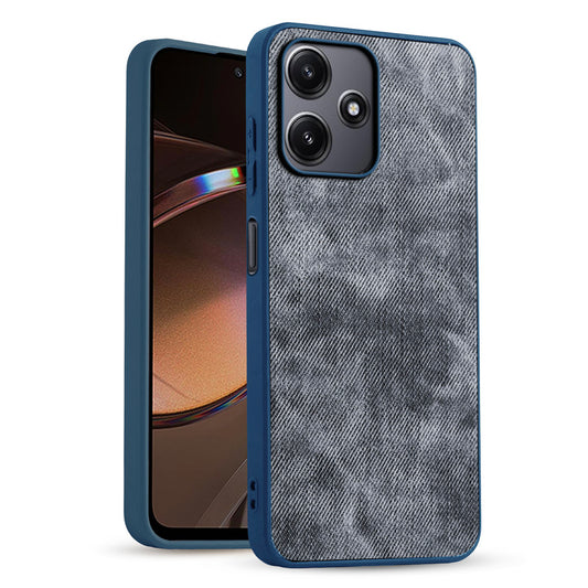 Classic Denim Finish Back Case for Redmi 12 5G