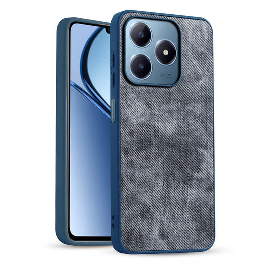 Classic Denim Finish Back Case for Realme C63