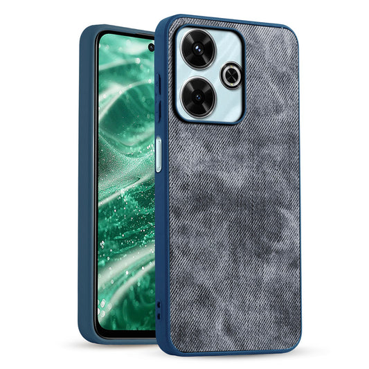 Classic Denim Finish Back Case for Redmi 13 5G