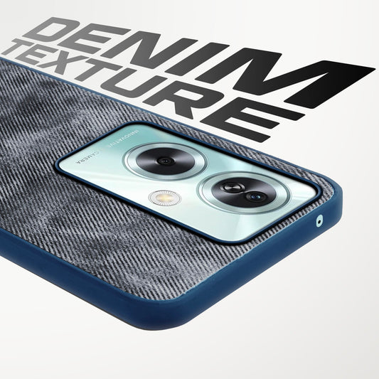 Classic Denim Finish Back Case for Oppo A79 5G