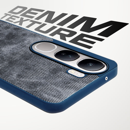 Classic Denim Finish Back Case for Vivo Y300 5G