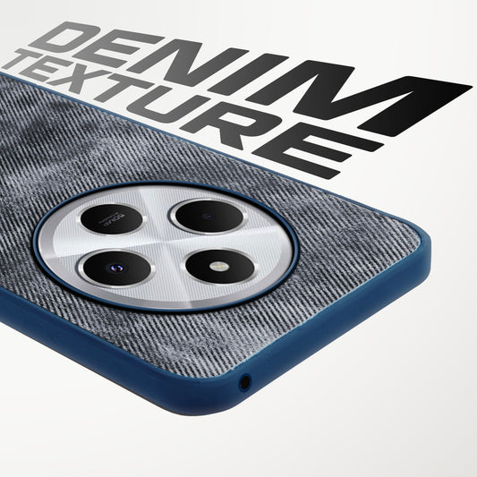 Classic Denim Finish Back Case for Redmi 14C 5G