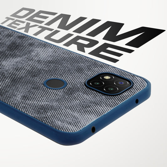Classic Denim Finish Back Case for Redmi 9C