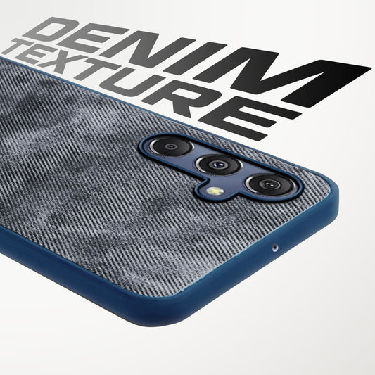 Classic Denim Finish Back Case for Samsung M34 5G