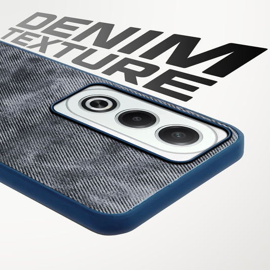 Classic Denim Finish Back Case for Oppo K12x 5G