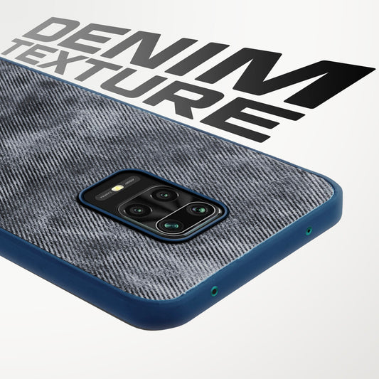 Classic Denim Finish Back Case for Redmi Note 9 Pro