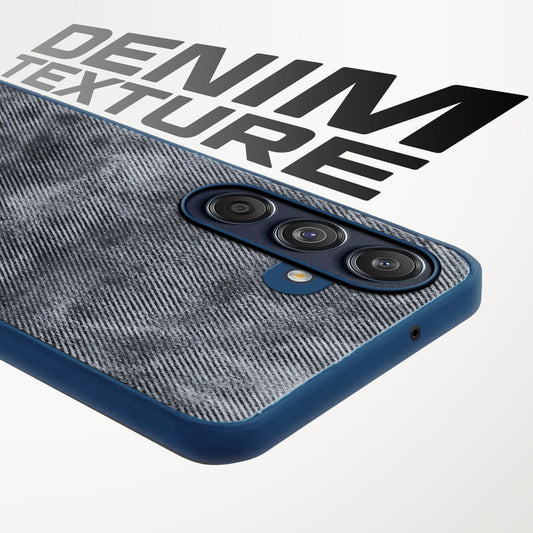 Classic Denim Finish Back Case for Samsung M55 5G