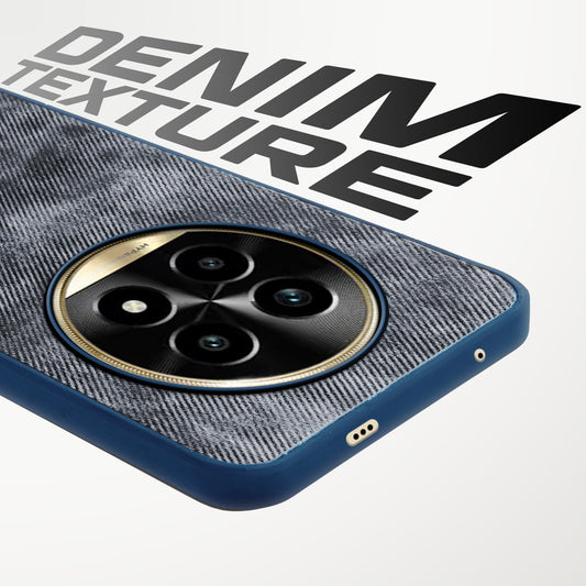 Classic Denim Finish Back Case for Realme 14 Pro Lite 5G