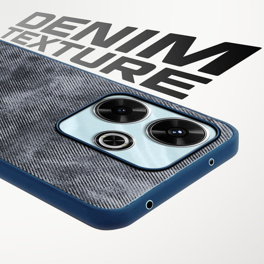 Classic Denim Finish Back Case for Redmi 13 5G