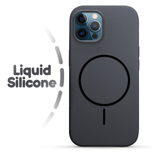 Cloud Feel Silicone Case for Apple iphone 12 Pro Max – Supports Wireless Charging