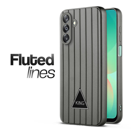 Glossy Matte Line Texture Back Cover for Samsung A26 5G