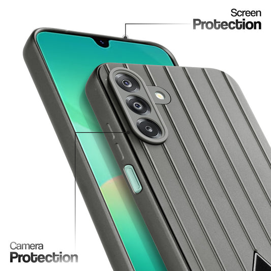 Glossy Matte Line Texture Back Cover for Samsung A26 5G