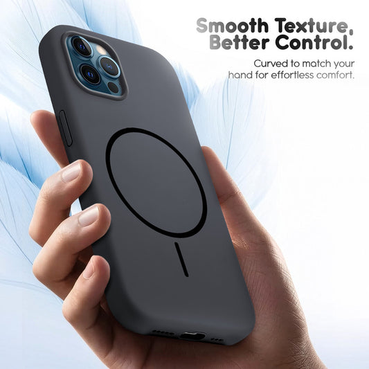 Cloud Feel Silicone Case for Apple iphone 12 Pro Max – Supports Wireless Charging