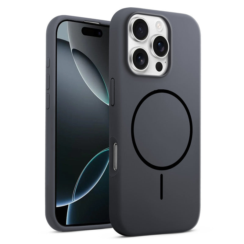 Cloud Feel Silicone Case for Apple iPhone 16 Pro – Supports Wireless Charging