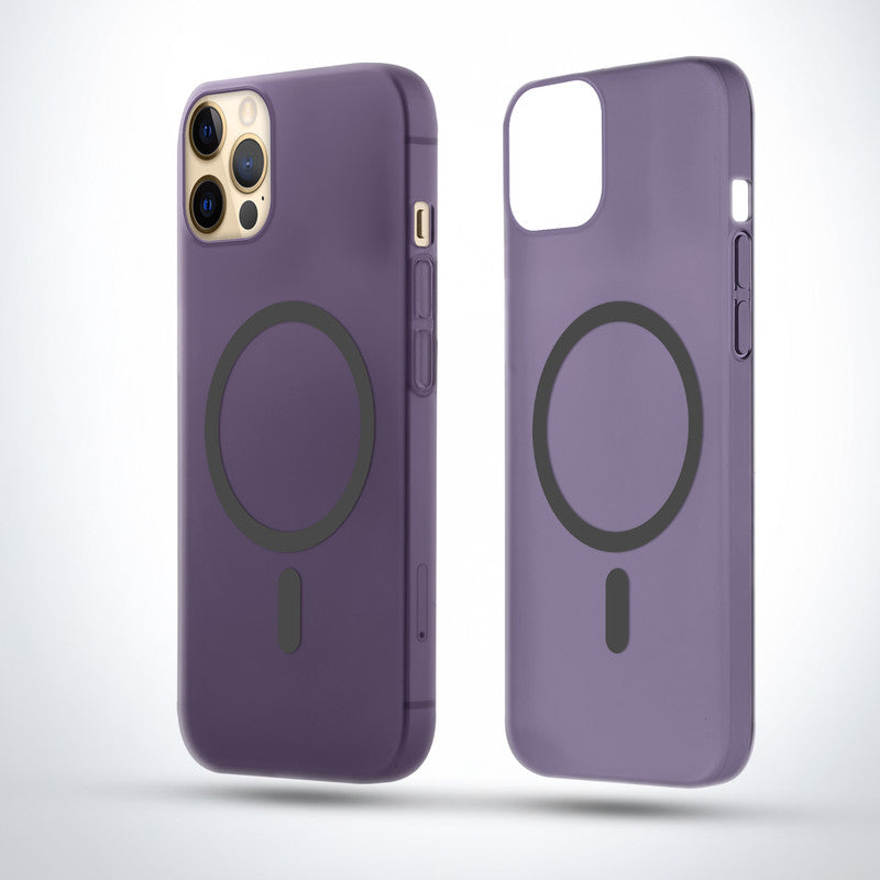 Slim Matte Wireless Charging Support Back Cover for Apple iPhone 12 Pro Max