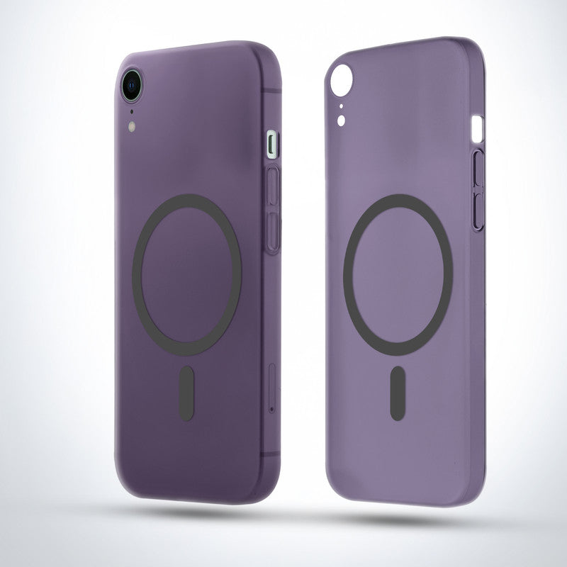Slim Matte Wireless Charging Support Back Cover for Apple iPhone XR