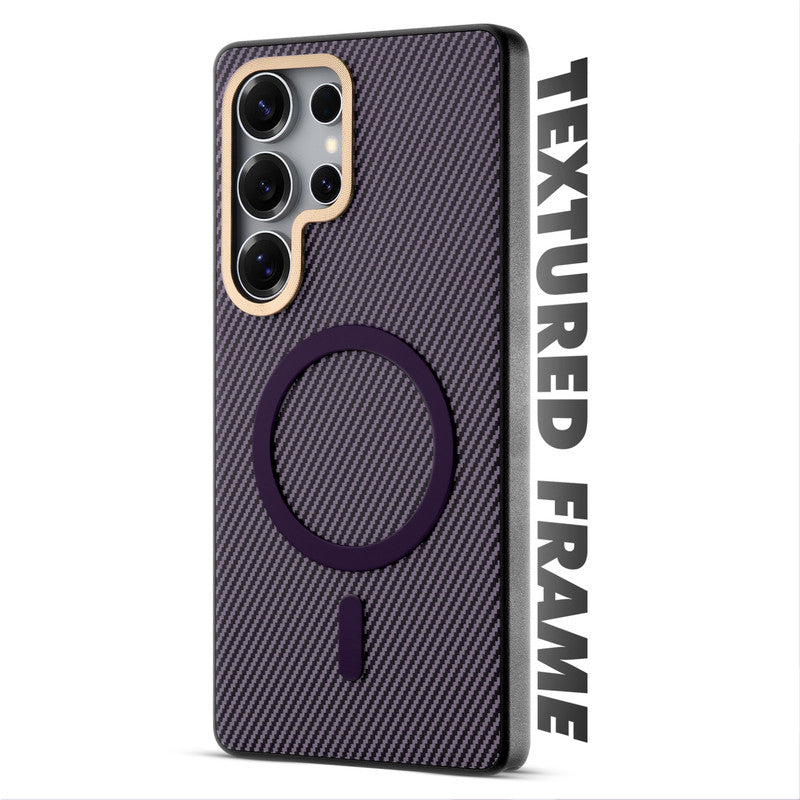 Wireless Charging Support Ready Checks Printed Back Case For Samsung S25 Ultra 5G with Enhanced Grip